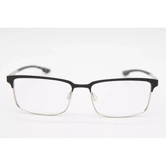 COLUMBIA C3016 002 BLACK SILVER MEN\'S EYEGLASSES FRAMES 59-17